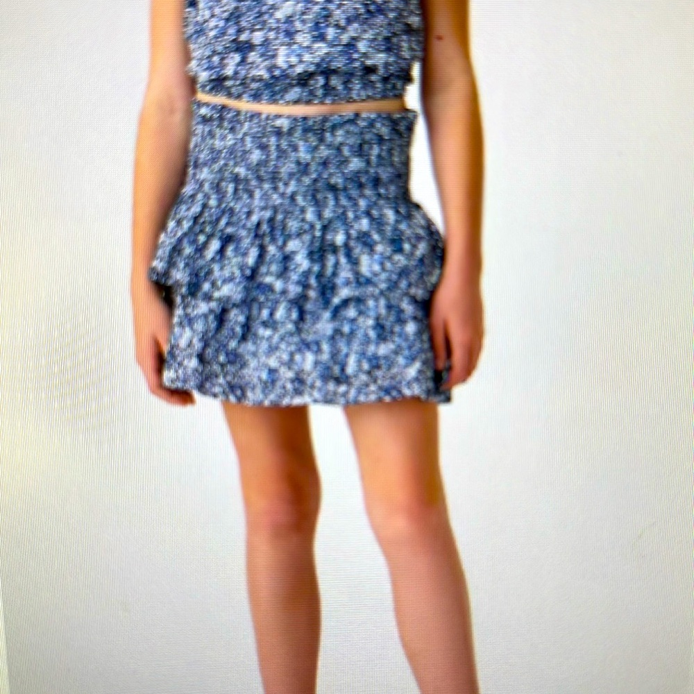GAP Floral Print Ruffle Skirt, Girls XL
